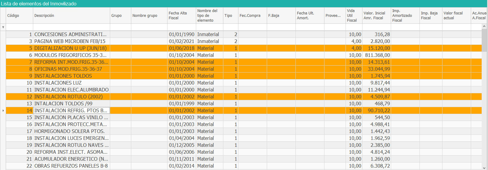 Interfaz de usuario gráfica, Aplicación, Tabla, Excel
Descripción generada automáticamente